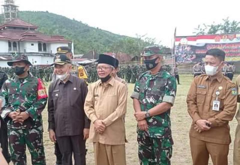Sekda Alpian Hadiri Pembukaan TMMD Ke-144 Kodim 0417/Kerinci