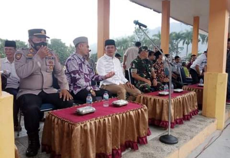 Ketua DPRD Kota Sungai Penuh H.Fajran Sambut Kepulangan Jemaah Haji Sungai Penuh