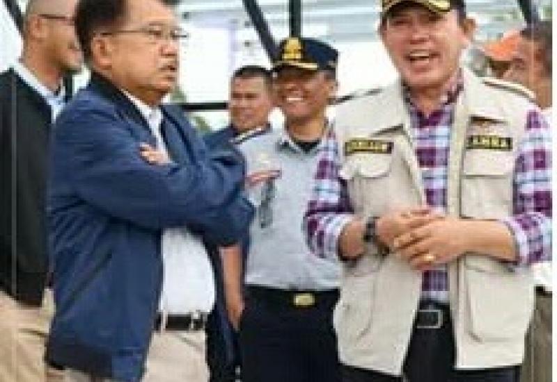 Bersilaturahmi, Wako Ahmadi Akrab Bersama JK