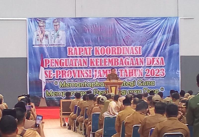 Pemkot Sungai Penuh Jadi Tuan Rumah Rakor Kades Dari Empat Kabupaten