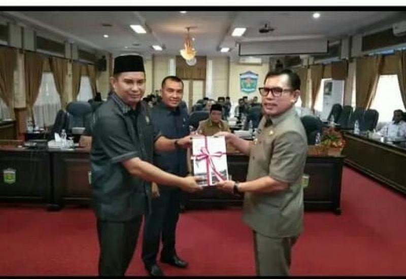 DPRD Sungai Penuh Gelar Paripurna Penyampaian LKPJ Walikota Tahun 2022