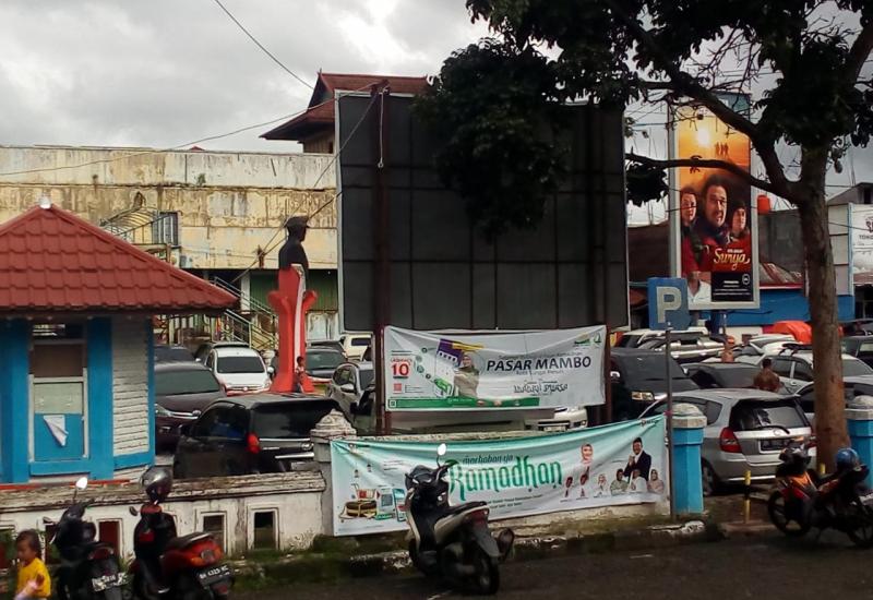 Parkiran eks Minum Kawo Square (MKS) Kota Sungai Penuh
