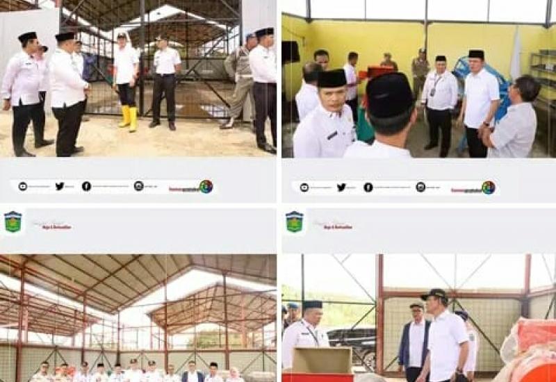 Wawako Antos Tinjau Pembangunan TPS 3R Desa dan TPS 3R Skala Kawasan