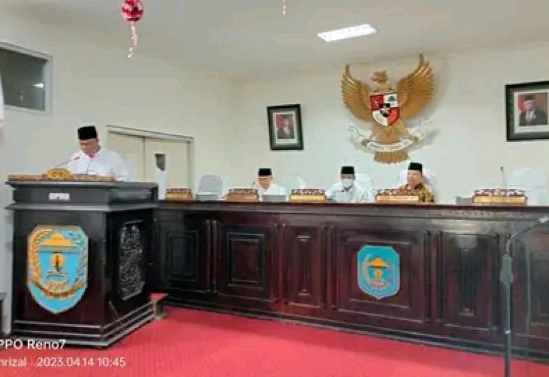 Paripurna LKPJ Bupati Kerinci, DPRD Kerinci Adakan Rapat Lanjutan
