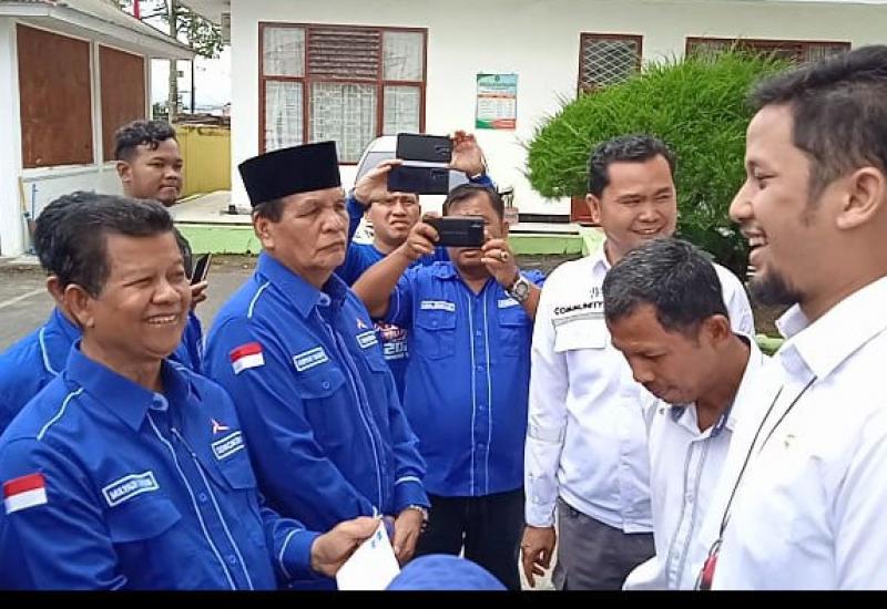Melalui PN, Partai Demokrat Kota Sungai Penuh Antar  Surat Perlindungan Hukum Dan Keadilan Ke MA