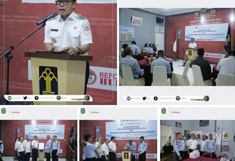 Didampingi Kepala Menkumham Jambi, Pemkab Sungai Penuh Resmikan Klinik Pratama Rumah Tahanan