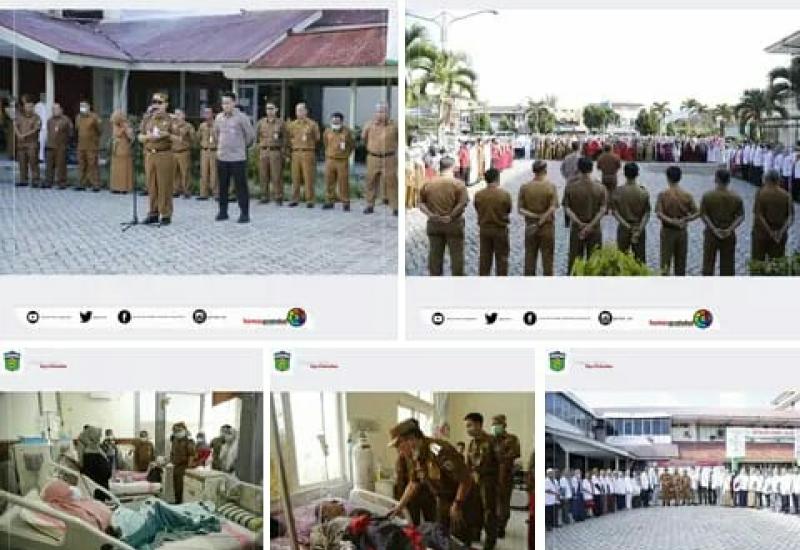 Pimpin Apel Di RSUD, Wako Ahmadi Tegaskan Perbaiki Pelayanan Dan Tunjukkan Keramahan