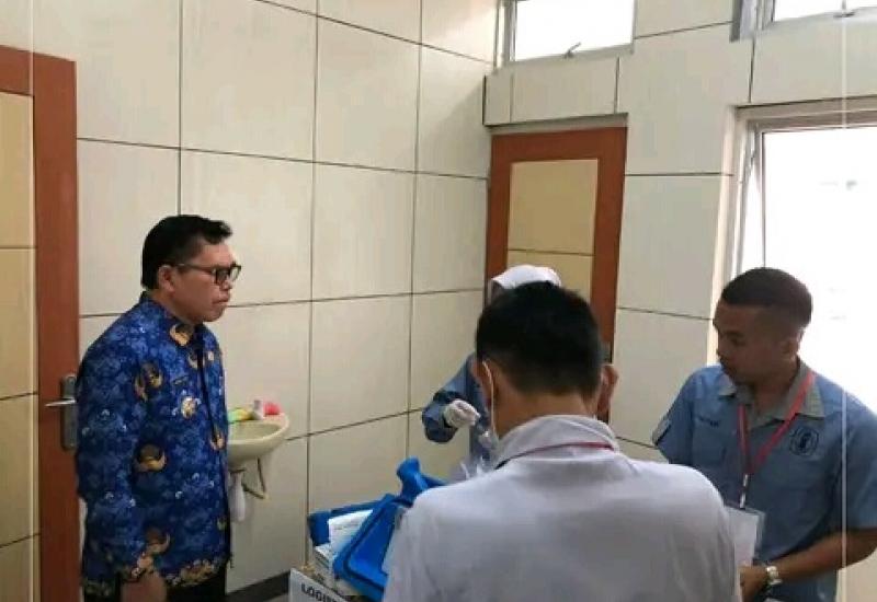 Pemkot Sungai Penuh Pantau Vaksinasi Meningitis Kepada Jemaah Calon Haji