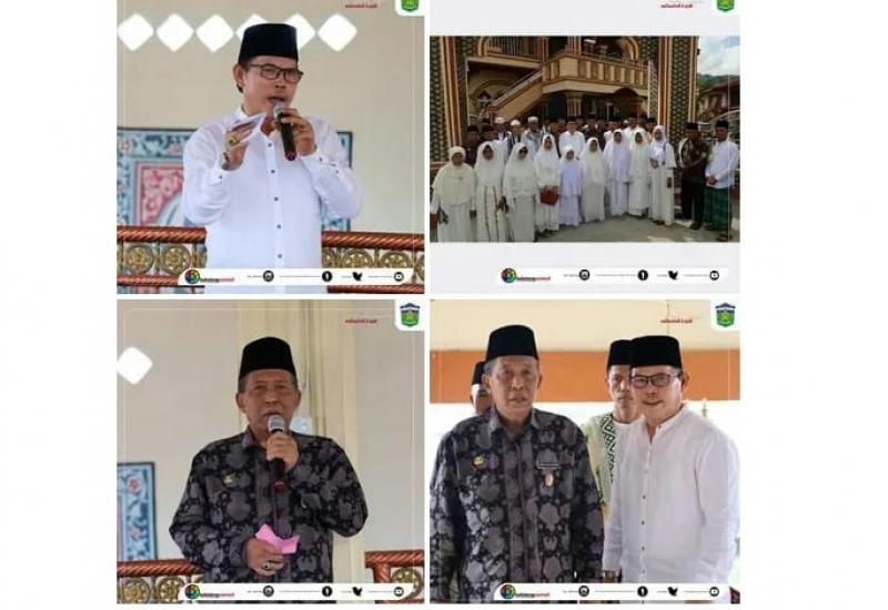 Bersama Wakil Gubernur Jambi, Walikota Sungai Penuh Lepas Jemaah Haji Empat Desa 