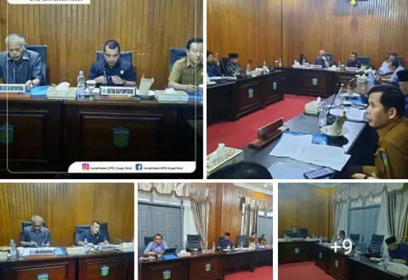 Bapemperda DPRD Kota Sungai Penuh Bahas Lanjutan Dua Ranperda Inisiatif