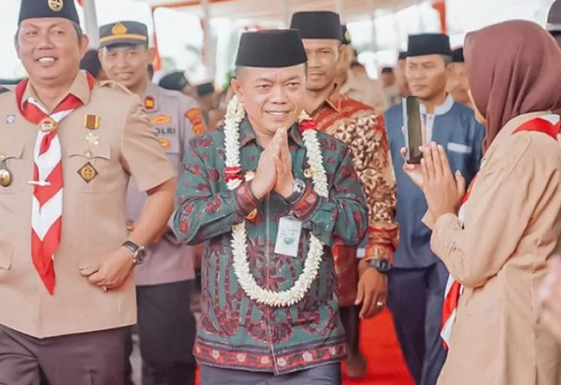 Resmikan Gedung MTs Soleh Al Mubarok, Al Haris: Banyak Pendidikan Banyak Menimba Ilmu