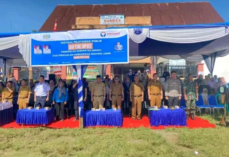Sekda Kerinci Hadiri Festival Pelayanan Publik On The Spot