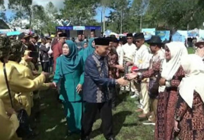 Bupati Kerinci Buka Jambore PKK Tingkat Kabupaten Keirnci Tahun 2023