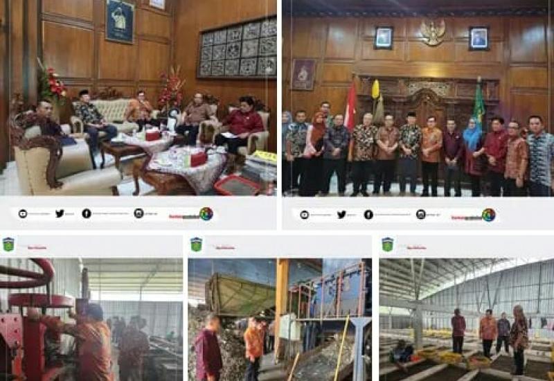 Rakor Bersama Bupati Banyumas, Wako Ahmadi Bahas Soal TPA Sampah