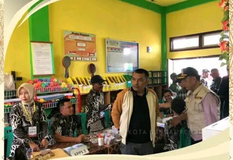 Ketua DPRDLendra Wijaya Pimpin Peninjauan Pilkades Kota Sungai penuh