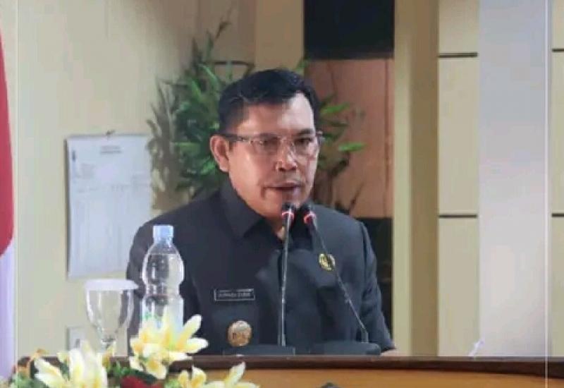 Wako Ahmadi Hadiri Paripurna DPRD Sungai Penuh, Penyampaian Dan Jawaban Walikota