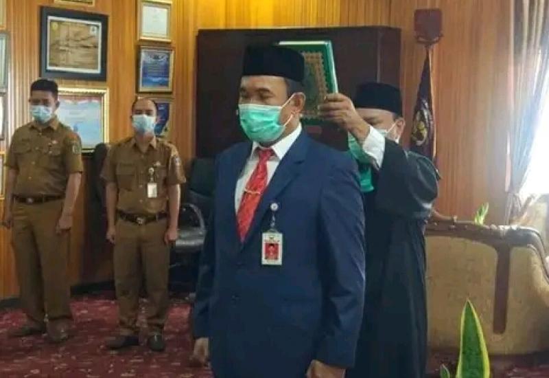 Asraf Saat Dilantik Menjadi Pj Sekda