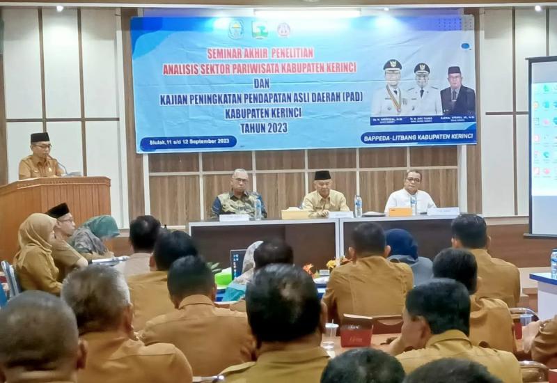 Bupati Kerinci Sebut Kabupaten Kerinci Memiliki Kekakayaan Alam Dan Budaya Yang Luar Biasa