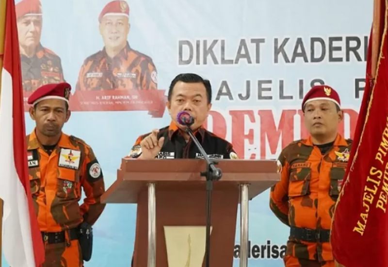 Gubernur Al Haris Buka Diklat Kaderisasi Kualifikasi Utama Pemuda Pancasila, Jaga Marwah Negara