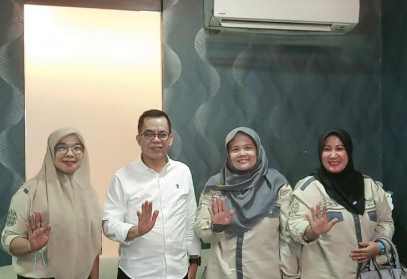 Audensi Bersama Bank Bengkulu, Asidewi Kota Bengkulu Sampaikan Program Kedepan