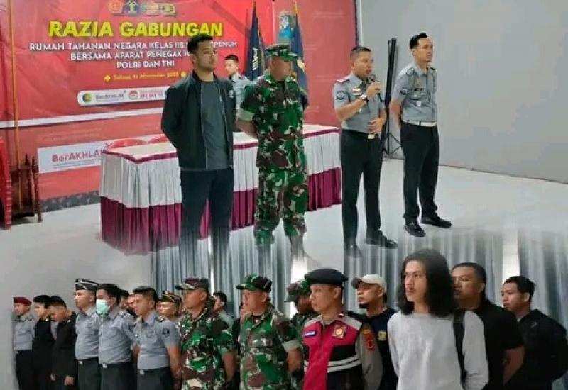 Rumah Tahanan Kelas IIB Sungai Penuh Lakukan Razia Kamar Hunian