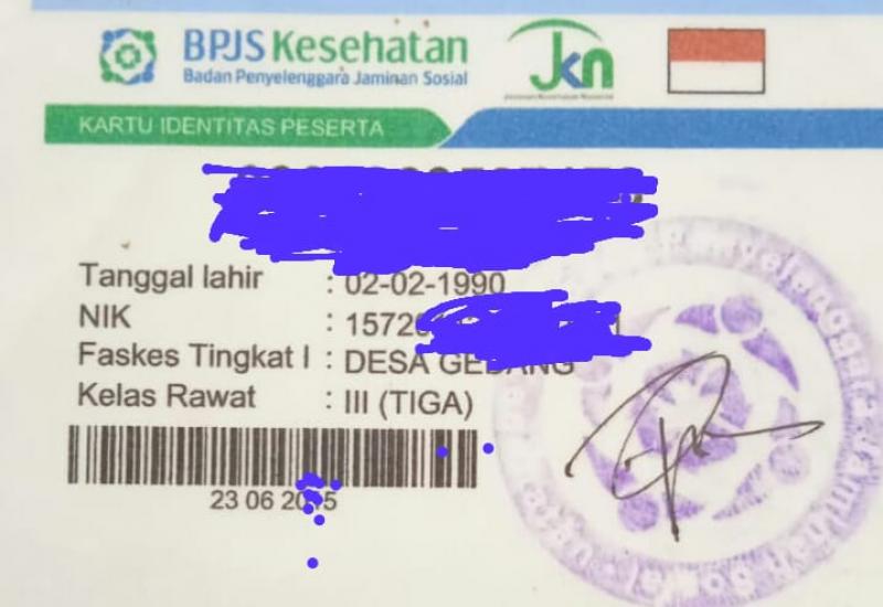 Ilustrasi Kartu BPJS PBI