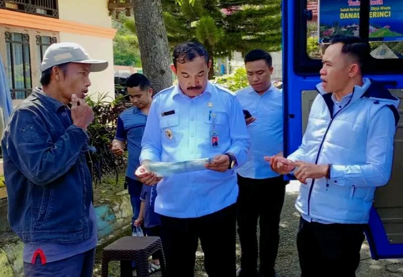 Terobosan Baru PJ Bupati Kerinci, Ngantor Di Dermaga Danau Kerinci