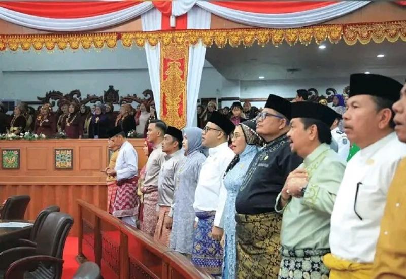 Ketua DPRD Sungai Penuh Ikuti Rapat Paripurna HUT Provinsi Jambi Ke 67 Tahun