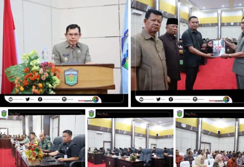 DPRD Kota Sungai Penuh Gelar Rapat Paripurna LKPJ Walikota Tahun 2023