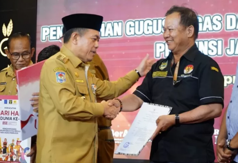 Gubernur Jambi Al Haris Kukuhkan Gugus Tugas Daerah Bisnis dan HAM Jambi