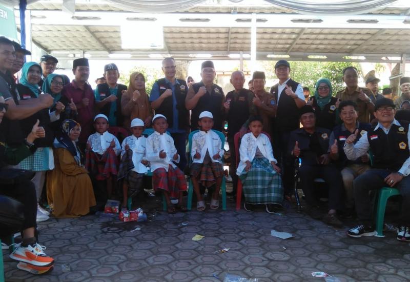 Sekda Kerinci Hadiri Bhakti Sosial Sunatan Massal ke-XI Tahun 2024