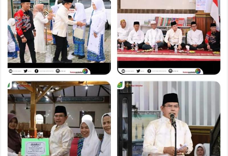 Wako Ahmadi Sampaikan Pesan Saat Tasyakur Milad Ke-27 PC BKMT Kecamatan Sungai Penuh