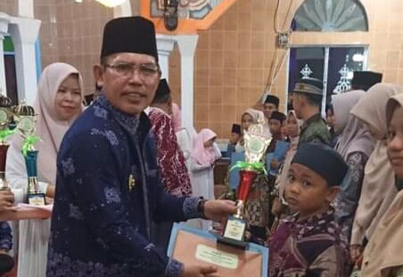 Dibawah Kepemimpinan Jon Afrizal, Desa Koto Baru Tanah Kampung Sukseskan MTQ ke 14 