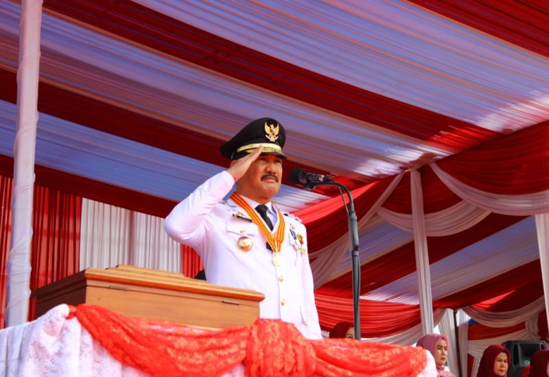 Penuh Khidmat, Pemkab Kerinci Gelar Upacara HUT Kemerdekaan RI Ke 79 Tahun 2024