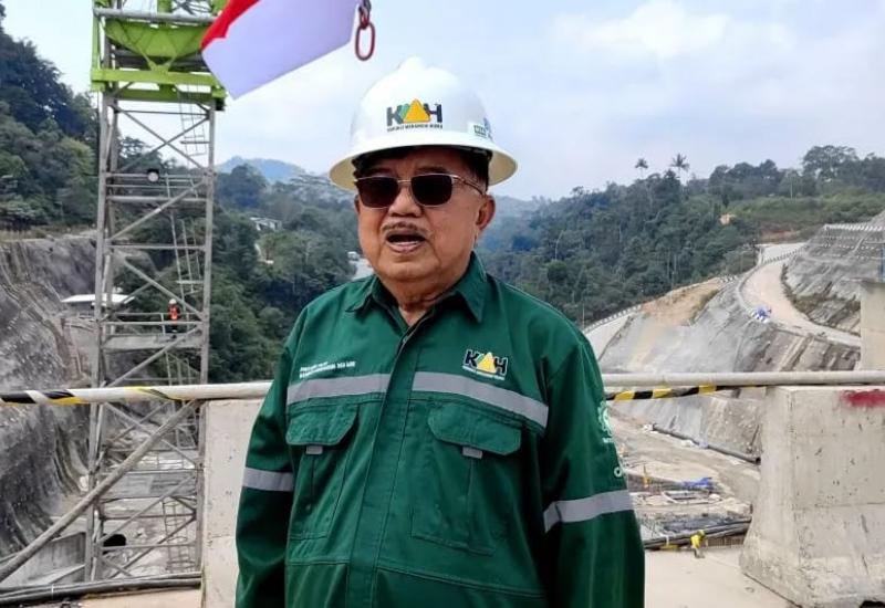 Founder Kalla Group Jusuf Kalla Targetkan PLTA Kerinci Beroperasi Pada Tahun 2025 Mendatang