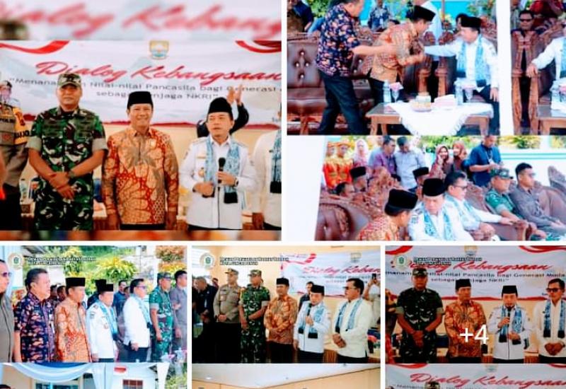 Pimpinan DPRD Sungai Penuh Penyerahan Bantuan Hadiri Dumisake Pendidikan Provinsi Jambi 