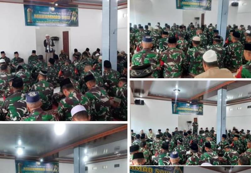 Kodim 0417/Kerinci Peringati Maulid Nabi Muhammad 1446 H