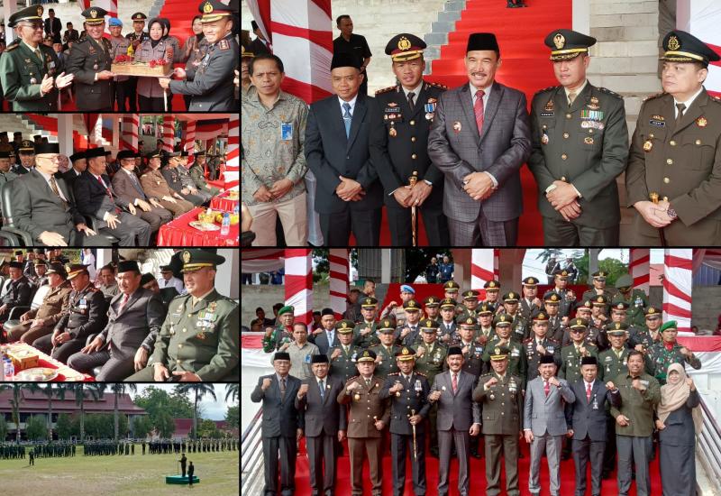 Pj. Bupati Kerinci Asraf Hadiri Upacara Peringatan HUT TNI ke-79 Tahun 2024