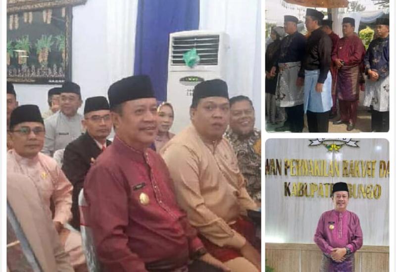 Pjs. Wako Tema Hadiri Paripurna Istimewa HUT Kabupaten Bungo 