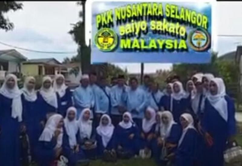 TKI Kerinci di Malaysia Ajak Keluarga Pilih Nomor 2 HTK- EZI