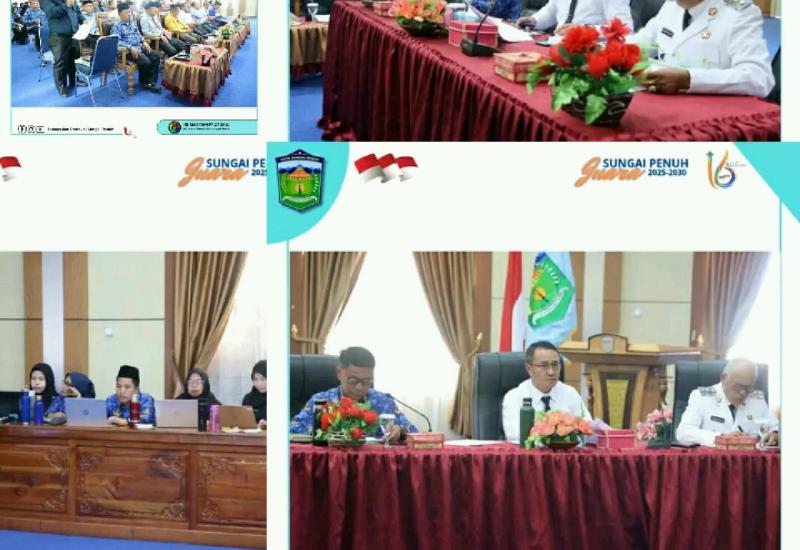 Pemkot Sungai Penuh Gelar Rapat Evaluasi Aksi Cepat Program Unggulan