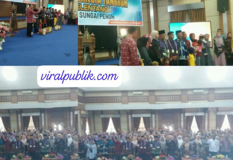 Pemkot Sungai Penuh Launching Sekolah Lansia Tangguh Kota Sungai Penuh 