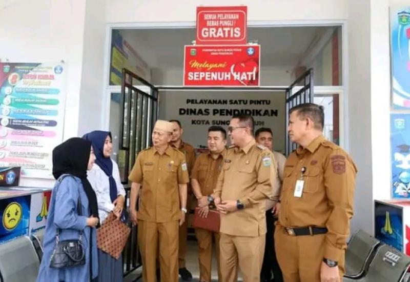 Pasca Cuti Idul Adha 1446 H, Wako Alfin Sidak Kedisiplinan ASN