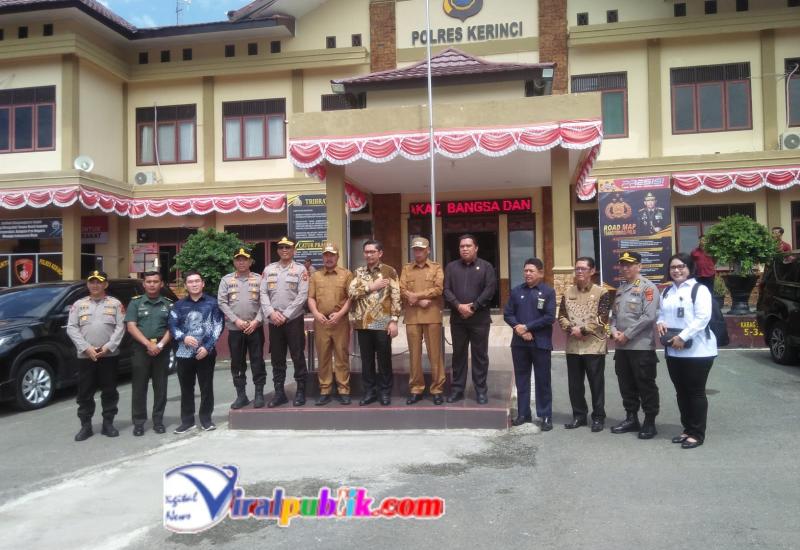 Bupati Kerinci Sambut Hangat Kedatangan Tim Kompolnas Bupati Kerinci Sambut Hangat Kedatangan Tim Kompolnas