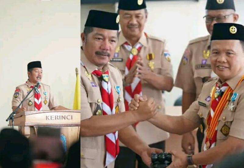 Wabup H. Murison Terpilih Jadi Ketua Kwarcab Gerakan Pramuka Kerinci Periode 2025 - 2030 Wabup H. Murison Terpilih Jadi Ketua Kwarcab Gerakan Pramuka Kerinci Periode 2025 - 2030
