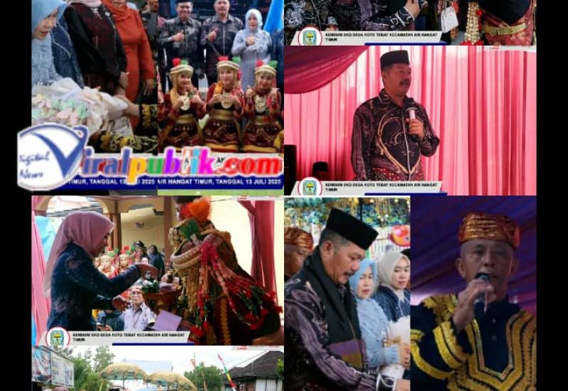 Bupati Kerinci Hadiri Kenduri SKO Desa Koto Tebat Air Hangat Timur Bupati Kerinci Hadiri Kenduri SKO Desa Koto Tebat Air Hangat Timur