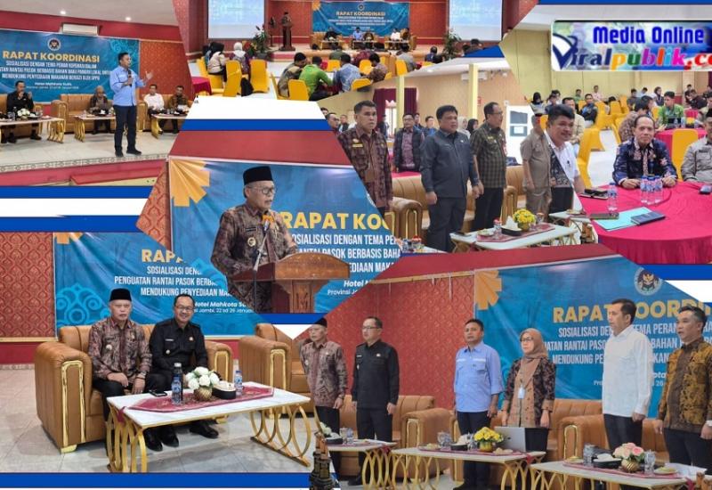 Dukung Pangan Bergizi, Wawako Azhar Buka Rakor Penguatan Peran Koperasi 