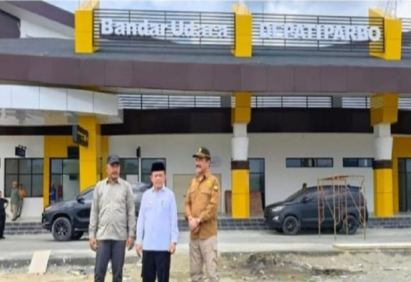 Gubernur Al Haris Bersama Bupati Monadi Tinjau Bandara Depati Parbo Kerinci