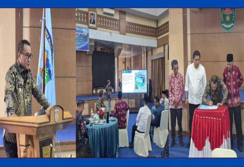 IPAM Hamparan Segera Di Bangun, Wako Alfin Minta Dukungan Masyarakat 