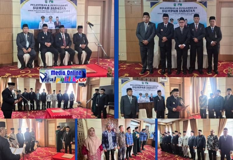 Wako Alfin Lantik Oktavianus Jadi Dewas PDAM Tirta Khayangan 2026-2030